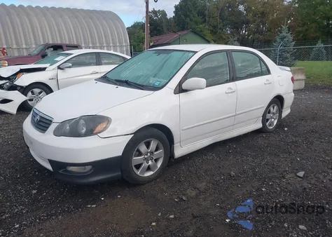 2008 Toyota Corolla S из США, поврежденный, VIN 2T1BR32E58C886309